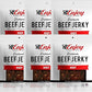 Enjoy Beef Jerky Hot, All Natural 3Oz (Pack Of 6)