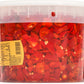 Tuttocalabria Sliced Calabrian Chili Peppers In Oil, Bulk Foodservice Tub, 97 Oz, Chopped, Rounds, Topping, All Natural, Non-Gmo