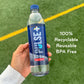 Pulse+ Electrolyte Water - Naturally Filtered Spring Water, 16.9 oz Aluminum Bottles, BPA-Free, Case of 12