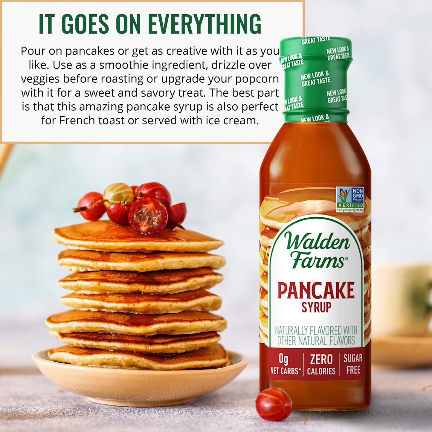Walden Farms Syrup (12 Fl Oz (Pack Of 1), Pancake)