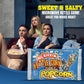 ASS KICKIN Kettle Corn Microwave Popcorn - Sweet Gourmet Snack - 12 Pack - 0.08 Ounce Each