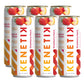 Kenetik Nootropic Ketone Drink - Caffeine & Sugar Free, High Performance D-BHB Mix, Strawberry Peach, 12 Fl Oz (Pack of 6)