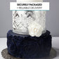 Global Sugar Art Peony Rose Sugar Cake Flowers, White, 4 Count by Chef Alan Tetreault