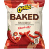 Lay'S Baked Cheetos Oven Baked Crunchy Whole Grain Flamin' Hot Cheese Flavored Snacks, 0.875 Ounce (Pack Of 104)