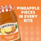 Smuckers Pineapple Preserves, 12 Ounce (Pack of 6), Yellow