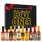 Hot Ones Hot Sauce Challenge - Season 27 - Hot Sauces Gift Sets - Variety Pack - Made with Natural Ingredients - Unique Small Ba