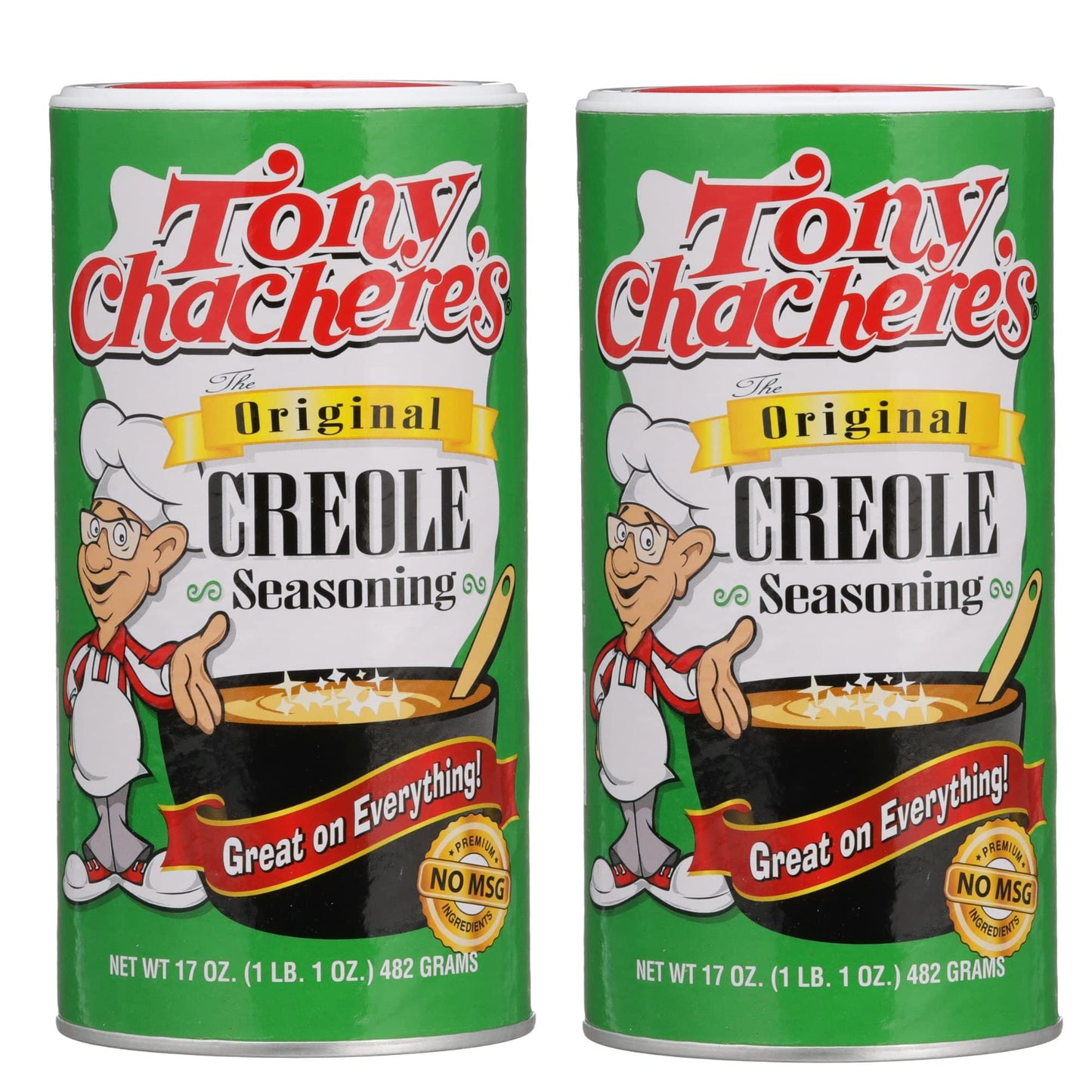 Tony Chachere'S Original Creole Seasoning, 2 Pack - Adds Flavor To Any Meal