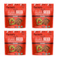 Flackers Organic Flaxseed Crackers, Gluten Free, Vegan, 8g Fiber, 3g Net Carbs, 5 Ounce (Pack of 4)