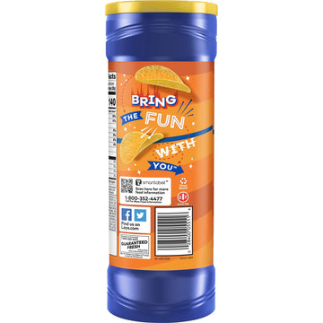 Lay'S Stax Potato Crisps, Cheddar, 60.5 Ounce (Pack Of 11)