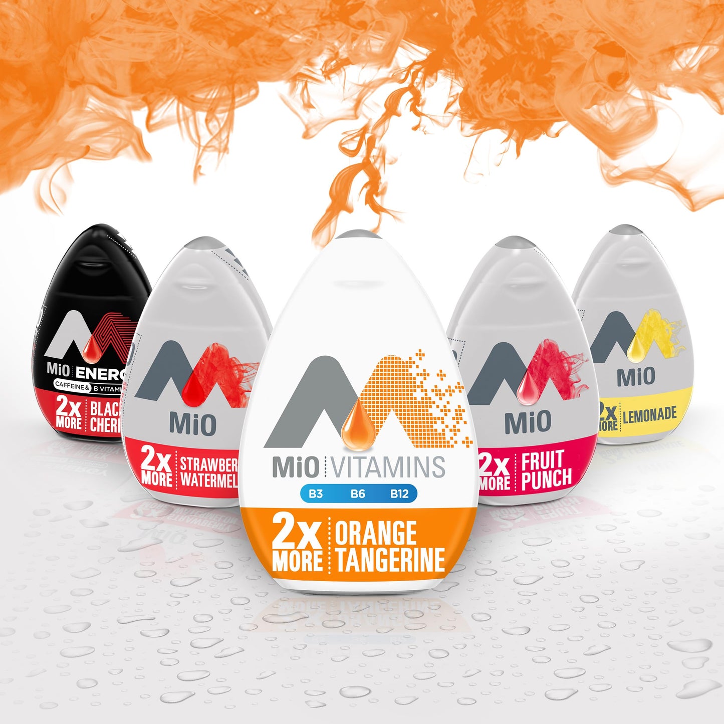 mio Orange Tangerine Flavored with Other Natural Flavor Liquid Water Enhancer, 3.24 fl oz Bottle
