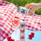 CHI FOREST Strawberry Sparkling Water Beverage  Zero Sugar Drinks  Zero Artificial Flavor  11.16 fl oz Cans (Pack of 24)