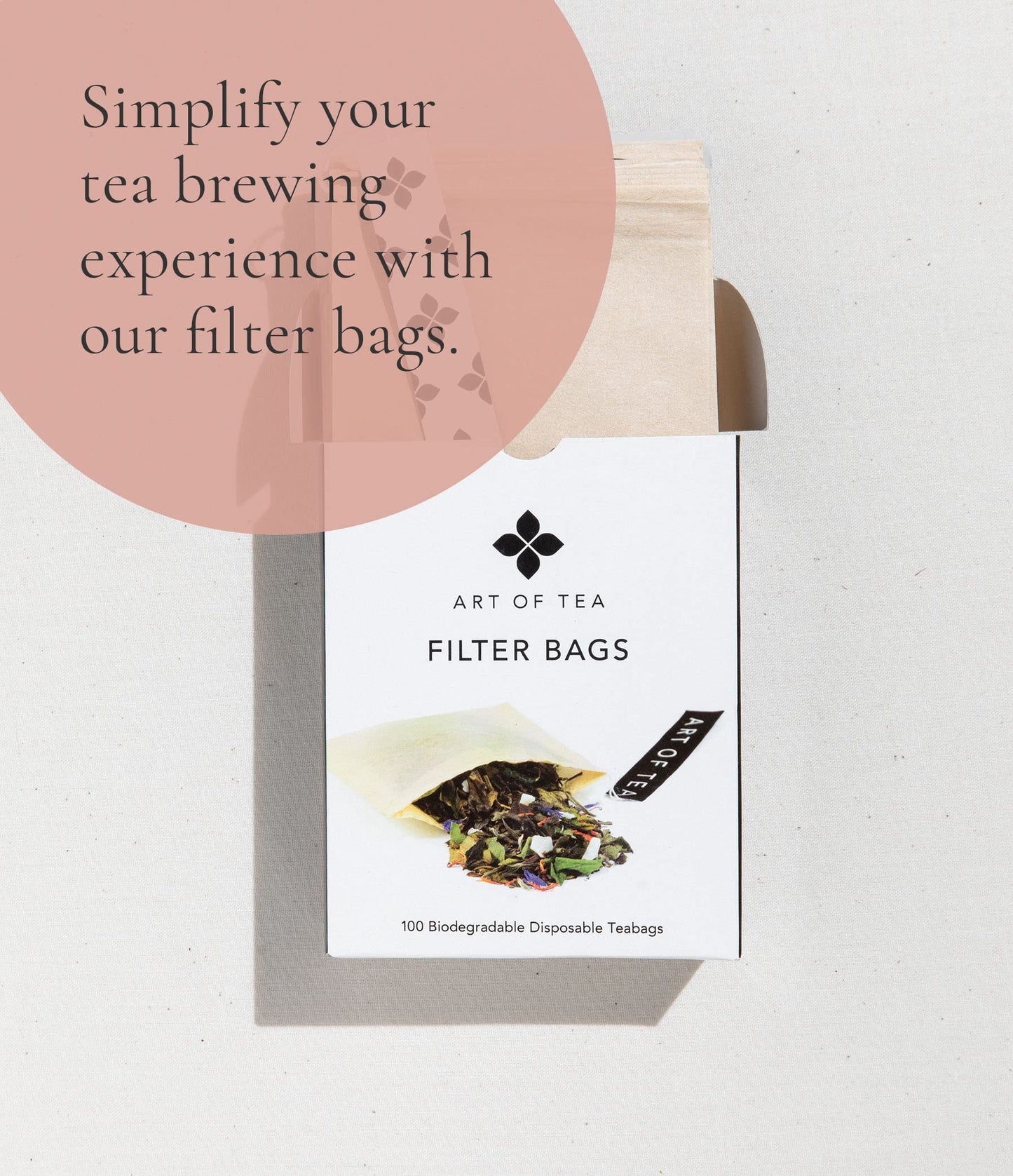 Art of Tea | Rose Black 2.5oz | Naturally Caffeinated Rose Tea | Artisan Loose Leaf Tea Tin