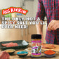 ASS KICKIN Hot & Spicy Garlic Salt - 4oz Shaker Jar - Gourmet Seasoning for Popcorn, Fries, and More