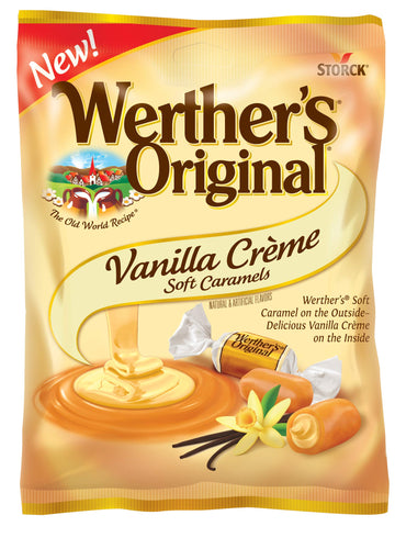 Werther'S Original Vanilla Creme Soft Caramels, 4.51 Oz Pack Of 4