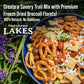 Thousand Lakes Freeze Dried Vegetables - Broccoli Florets 4-Pack 1.2 Ounces (4.8 Ounces Total) | 100% Florets - No Stems | No Sa