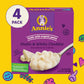 Annie’s Shells and White Cheddar Mac and Cheese, Organic Pasta, 6 Ounce (Pack of 4), 24 oz