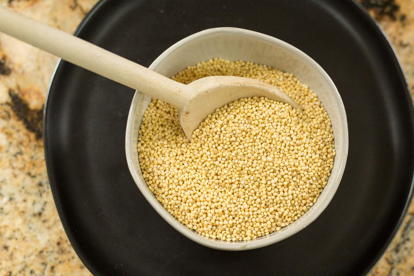 Whole Organic Hulled Millet Seed - 5Lb Millet Organic Whole Grain Seed- Gluten-Free Organic Millet Grain For Porridge, Salads, F