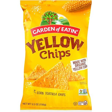 Garden Of Eatin Tortilla Chips Yellow Corn Sea Salt 5.5 Oz