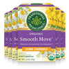 Traditional Medicinals Tea, Organic Smooth Move Chamomile, Relieves Occasional Constipation, Senna, 96 Tea Bags (6 Pack)