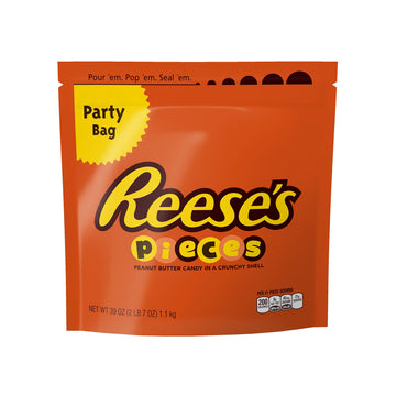 Reese'S Pieces Peanut Butter Candy, 39 Ounce Bulk Candy