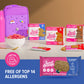 Sweet Lorens Vegan Breakfast Biscuits | Blueberry | 4g Protein  19g Whole Grains | Plant Based  Gluten Free  Dairy Free  Nut Free Snacks | 3 Pack (15 Total Biscuits  1.6 ounce each)