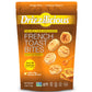 Drizzilicious Mini Rice Cakes French Toast - Rice Crisps  Healthy Snack for mature-themeds and Kids  Flavored Rice Cakes  Vegan  Gluten Free  Allergen Free  Only 90 Calories Per Serving - 4 oz (Pack of 6)