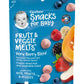Gerber Snacks For Baby Fruit & Veggie Melts, Very Berry Blend, 1 Ounce (Pack Of 7)