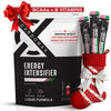 Cardomax - Energy Drink Packets - Liquid Preworkout For Men & Women Energy Blend Packets With Bcaa  Vitamin B12  Vitamin B6 & B3 - Sugar-Free  Zero Calorie  Vegan & Keto - 15 Stick Packs - Wavecrusher