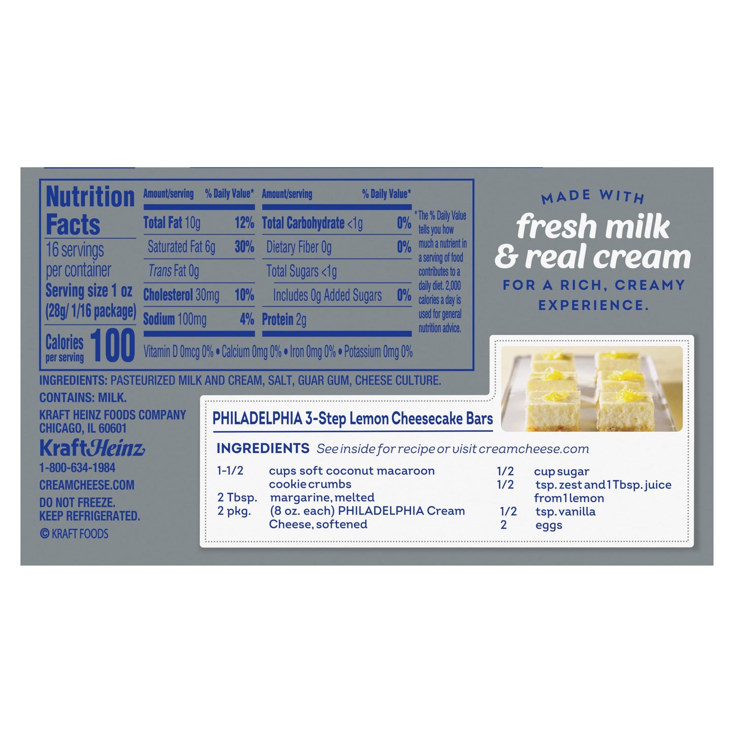 Philadelphia Original Cream Cheese, 2 ct Pack, 8 oz Brick