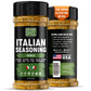 Italian Seasoning Blend Garlic Powder Mix - Gluten Free & Low Sodium Pizza Seasonings for Bruschetta & Spaghetti. Garlic and Her
