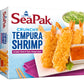SeaPak Shrimp Tempura with Oven Crispy Breading, Sweet and Spicy Orange Sauce, Cooked Frozen Shrimp, 8.2 oz