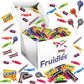 Fruidles Tootsie Childs Play Mega Candy Assortment, 4 Pounds, Peanut & Gluten-Free, Assorted Flavors, Lime & Orange
