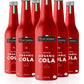 Tuscanini Authentic Organic Cola Soda 9.3oz (6 Pack) Naturally Caffeine Free  Elegant Glass Bottle  Great Tasting  Chemical Free