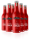 Tuscanini Authentic Organic Cola Soda 9.3oz (6 Pack) Naturally Caffeine Free  Elegant Glass Bottle  Great Tasting  Chemical Free