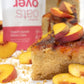 Oats Overnight Peach Upside Down Cake Breakfast Shake - 20g Protein, High Fiber, Gluten Free - 2.7 oz (Pack of 16)