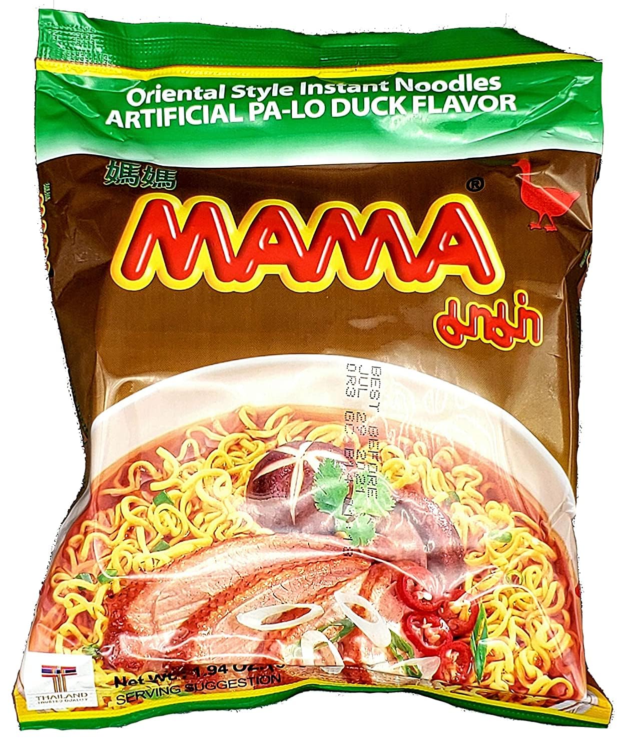 Mama Oriental Style Instant Noodles Mix Flavor Bundle Package Total 30 Packs (5 Flavor Mix Shrimp Tom Yum Flavor, Shrimp Creamy
