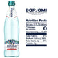 BORJOMI Sparkling Natural Mineral Water, 16.9 fl oz (Pack of 12), Glass