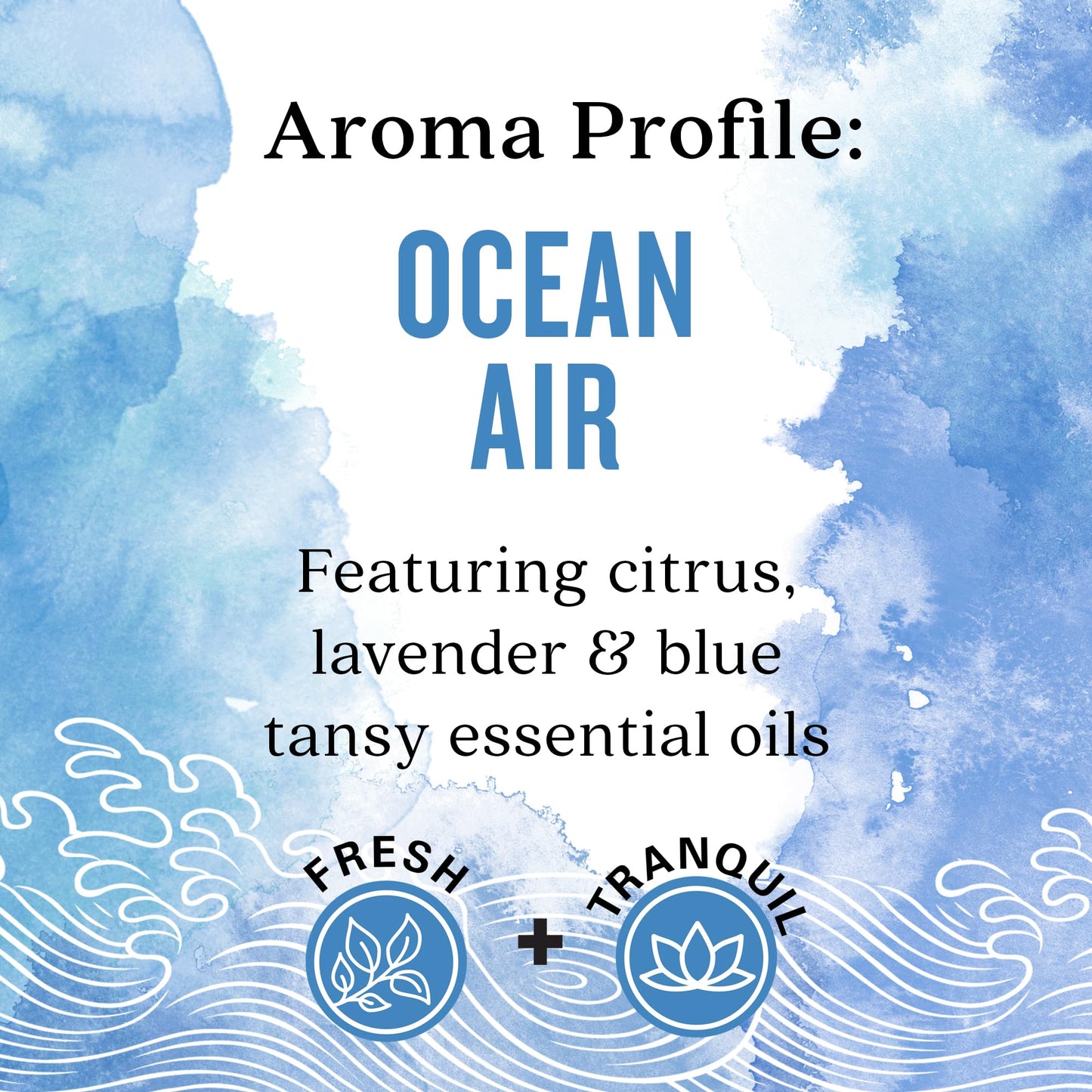 Aura Cacia Ocean Air Essential Oil Blend  Boxed 0.25 fl. oz. - Light Aroma  No Synthetic Fragrances
