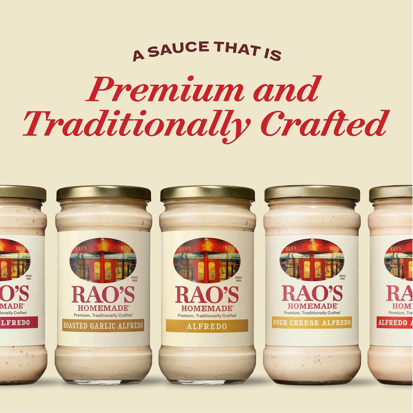 Raos Homemade Bacon Alfredo Sauce  15 oz  Pasta Sauce  enhanced Quality Blend of Parmesan & Romano Cheese  Rich and Creamy  Smoky Bacon