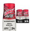 SodaStream MTN Dew Code Red Drink Mix (440ml  Pack of 4)