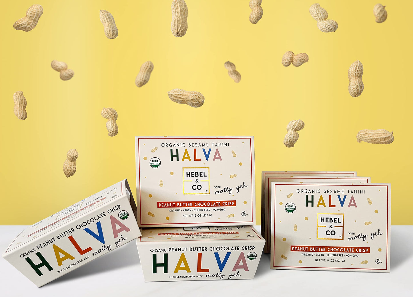Hebel & Co Super Mega Bundle | 6 Different Halvas | Certified Usda Organic, Gluten Free, Kosher & Vegan