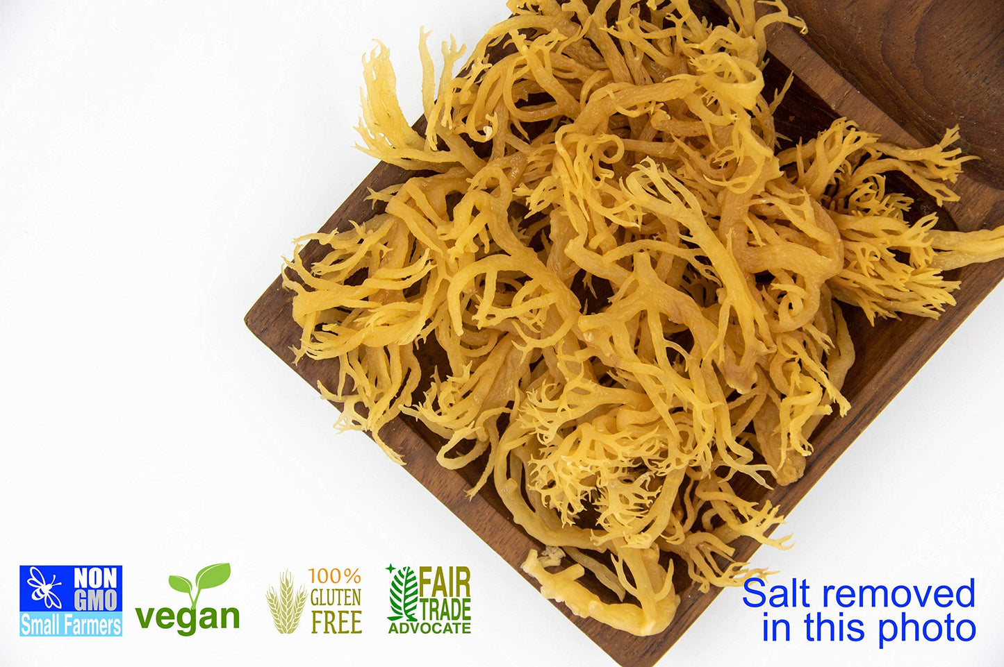 KARIBBEAN FLAVOURS Premium Irish Moss Superfood, 8 Oz, Non-GMO, Organic, Vegan, Hand Picked, Sun Dried