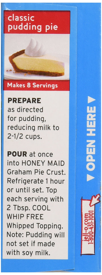 Jell-O Vanilla Sugar Free & Fat Free Instant Pudding & Pie Filling Mix, 24 Ct Pack - 1.5 Oz Boxes, As Seen On Tiktok