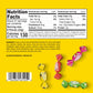 Candy Break Toffix Fruit Chews - Variety Pack of Fruit Candy with Flavored Filling, Strawberry, Apple, Watermelon, Cherry, Pinea