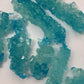 SweetGlob Old Fashioned Rock Candy Crystals on Strings (Cotton Candy Light Blue, 2 Pound)