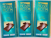 Moser Roth German Dark Chocolate/Sea Salt, Lot Of (3) Bars 4.4 Oz Each