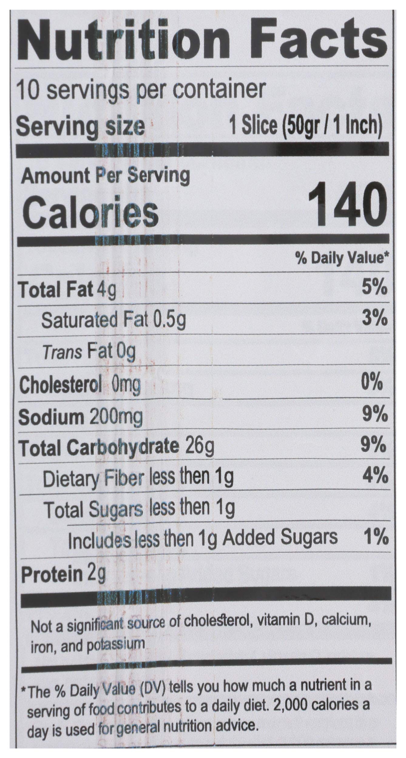 Greenlite Multigrain Artisan Bread With Chia, 17.6 Oz