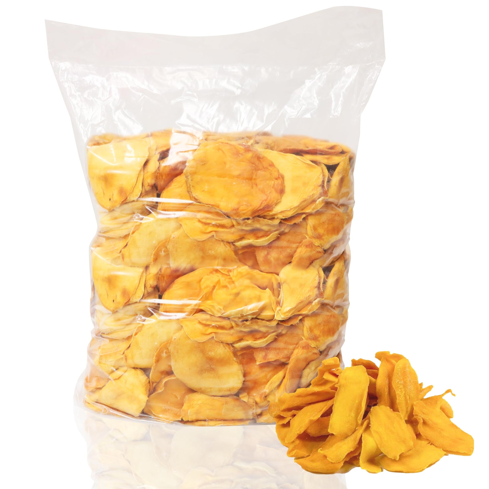 Anna And Sarah Dried Organic Mango  Bulk  No Sugar Added  No Preservatives  Al-Natural  Top-Grade Quality In Bag 10 Lbs