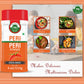 Peri Peri Powder (Birds Eye Chili) - 4 Oz/113 Gm, 100% Pure, Oven Dried, Spicy Chili Powder