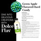 Dolce Flav Apple Extract - Oil-Soluble, Sugar-Free Flavoring for Baking & Desserts - 2 Oz.